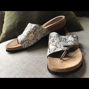 Taos Calf Hair Sandals